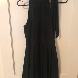 Black formal Express dress.